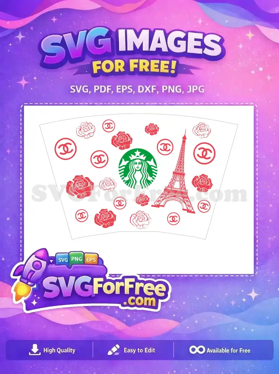 Free Red Roses Free Eiffel Tower Paris Free SVG