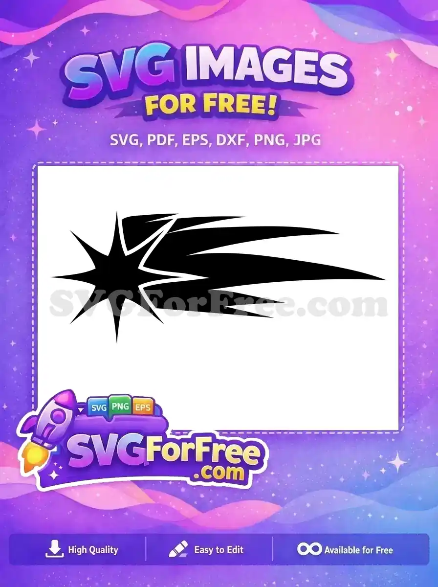 Free Exploding Star Free Sharp Edges Star Wars Free SVG