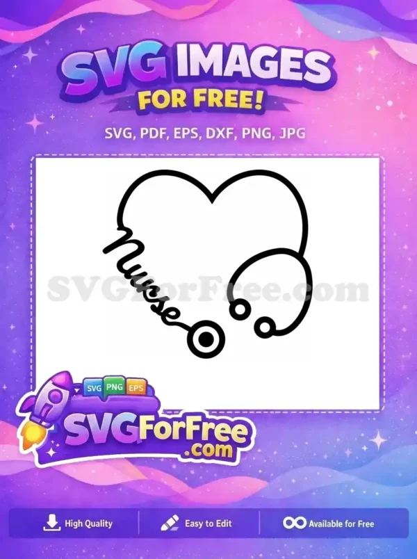Free Medical Stethoscope Free Doctor Nurse Healthcare Free SVG 2