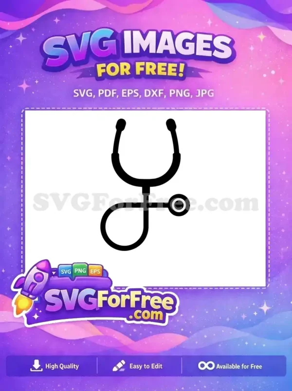 Free Medical Equipment Free Doctor Tool Stethoscope Free SVG