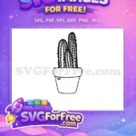 Free Detailed Leaves Free Botanical Art Succulent Plant Free SVG 1 - Instant Download