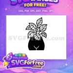 Free Detailed Succulent Free Green Plant Illustration Free SVG - Instant Download