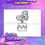 Free Detailed Succulent Free Plant Arrangement Succulent Free SVG 1 - Instant Download