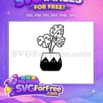 Free Detailed Succulent Free Desert Plant Free Succulent SVG - Instant Download