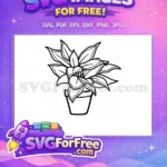 Free Detailed Succulent Free Green Plant Succulents Free SVG - Instant Download