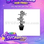 Free Detailed Leaves Free Spiky Succulent Plant Free SVG 2 - Instant Download