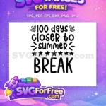 Free Summer Vibes Free Beach Days Summer Free SVG 2 - Instant Download