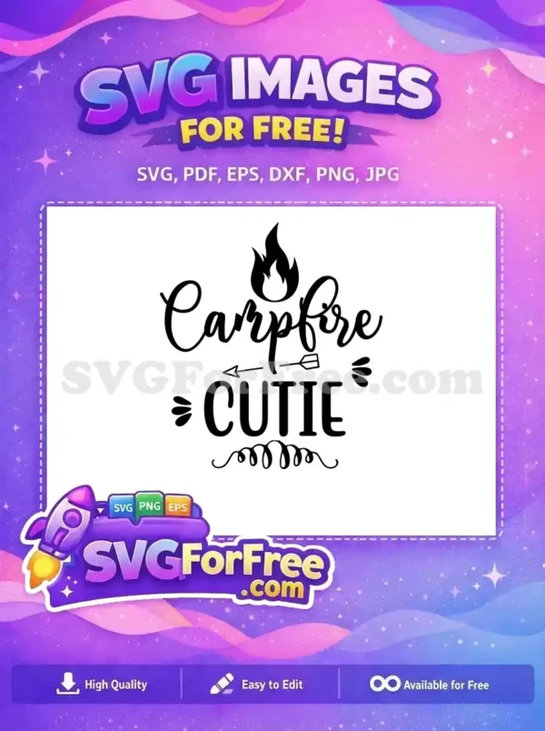 Free Campfire Flame Free Arrow Cutie Summer Free SVG