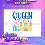 Free Pink Crown Free Sandcastle Summer Quotes Free SVG - Instant Download