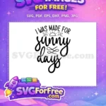 Free Tropical Vibes Free Beach Days Summer Free SVG - Instant Download