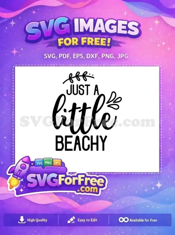 Free Beachy Lettering Free Summer Quotes Beach Free SVG