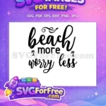 Free Summer Vibes Free Beach Days Summer Free SVG 9 - Instant Download