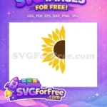 Free Yellow Petals Free Brown Center Summer Free SVG 3 - Instant Download