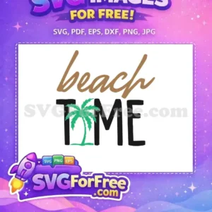 Free Beach Text Free Green Palm Summer Free SVG Free Beach Text Free Green Palm Summer Free SVG