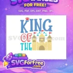 Free King Crown Free Sandcastle Summer Free SVG - Instant Download