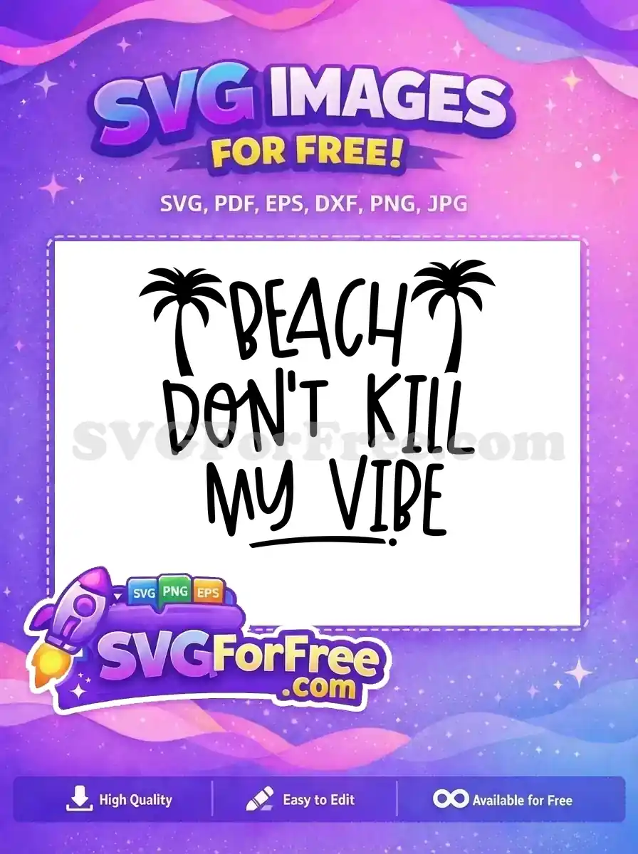 Free Palm Trees Free Beach Quote Summer Free SVG 2