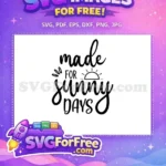 Free Summer Vibes Free Fun Beach Summer Free SVG - Instant Download