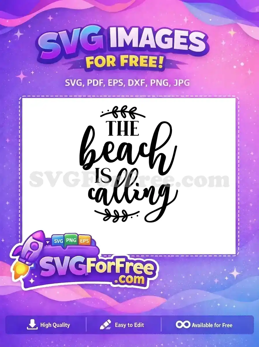 Free Beach Letters Free Summer Quotes Beach Free SVG