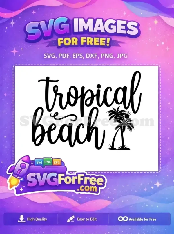 Free Summer Vibes Free Beach Life Summer Free SVG 6