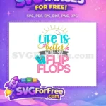 Free Summer Sun Free Birds Turquoise Life Free SVG - Instant Download