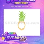 Free Green Leaves Free Pineapple Frame Summer Quotes Free SVG - Instant Download