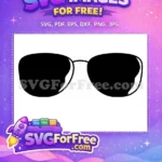 Free Animated Sunglasses Free Cool Style Character Free SVG - Instant Download
