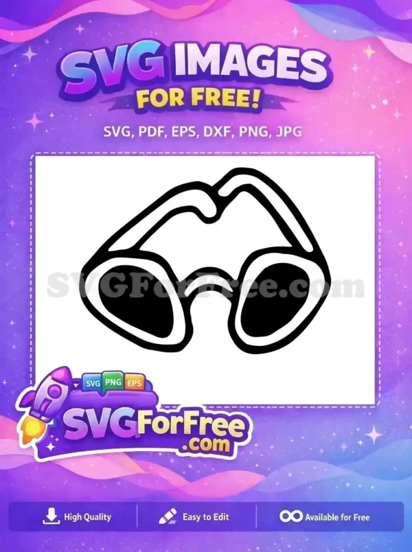 Free Number One Free Sunglasses Character Movie Free SVG 2