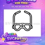 Free Bold Frame Free Eye Protection Sunglasses Free SVG 1 - Instant Download