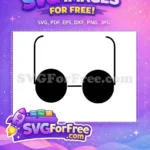 Free Round Sunglasses Free Square Sunglasses Category 1 Free SVG - Instant Download