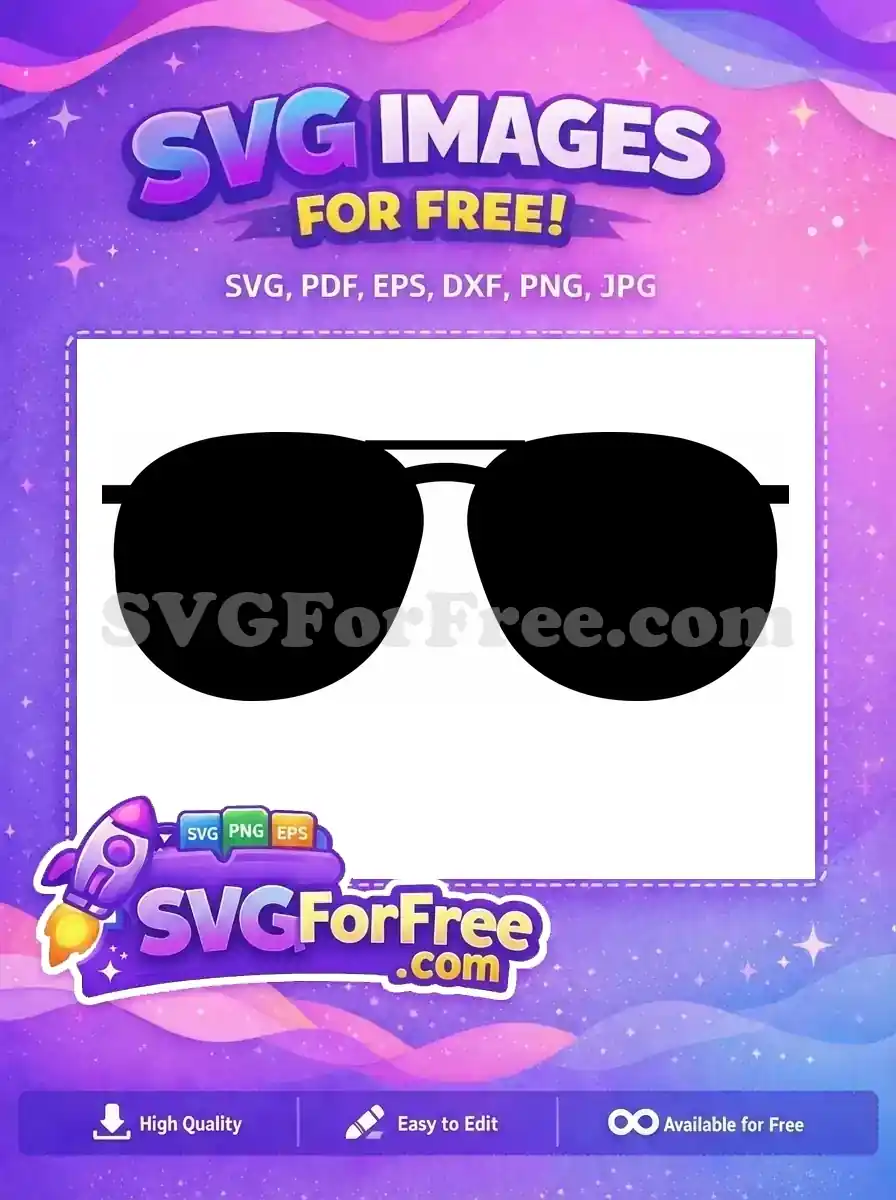 Free Number One Free Sunglasses Cartoon Movie Free SVG