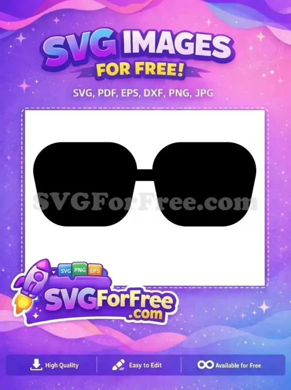 Free Number One Free Simple Sunglasses Category Free SVG