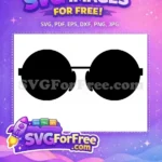 Free Number One Free Sunglasses Cool Movie Free SVG 10 - Instant Download