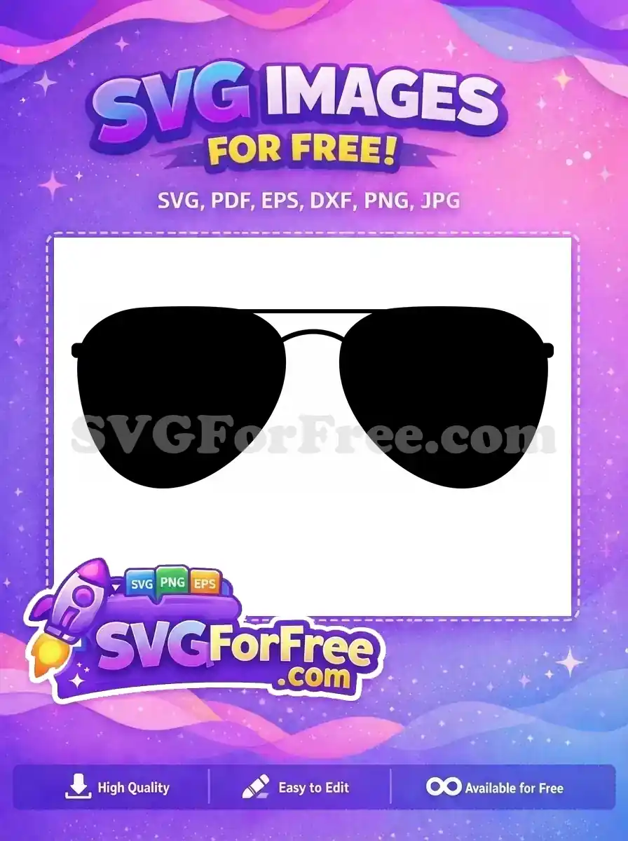 Free Character Sunglasses Free Cool Style Movie Free SVG 2