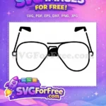 Free Character 1 Sunglasses Free Cool Design Free SVG - Instant Download