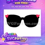 Free Pink Heart Accents Free Border Template Free SVG - Instant Download