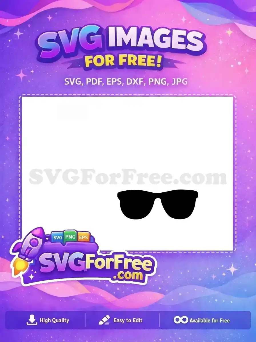 Free Number One Free Sunglasses Emoji Movie Free SVG