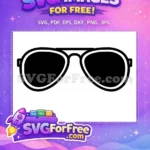 Free Character Sunglasses Free Silhouette Movie Free SVG - Instant Download