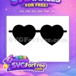 Free Number One Sunglasses Free Silhouette Cool Movie Free SVG 2 - Instant Download