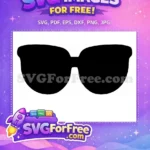 Free Smiling Face Free Cool Sunglasses Movie Free SVG - Instant Download