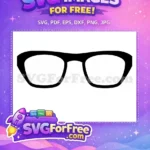 Free Number One Sunglasses Free Cool Character Free SVG 2 - Instant Download