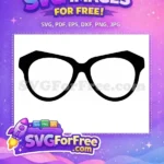 Free Bold Frame Free Black Sunglasses Accessory Free SVG 2 - Instant Download