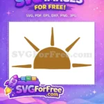 Free Golden Sunrise Free Detailed Rays Nature Free SVG - Instant Download