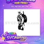 Free Masked Merc Free Weapon Deadpool Movie Free SVG - Instant Download
