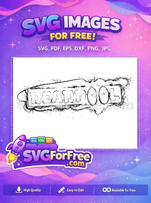 Free Splatter Paint Free Deadpool Mask Deadpool Movie Free SVG Free Splatter Paint Free Deadpool Mask Deadpool Movie Free SVG