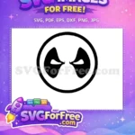 Free Masked Eyes Free Superhero Silhouette Deadpool Free SVG - Instant Download