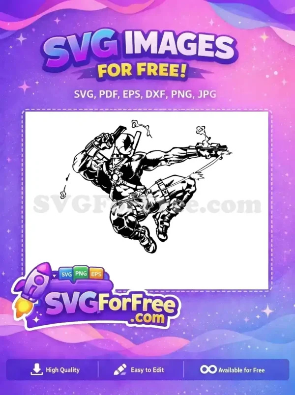 Free Ninja Warrior Free Swords Explosions Deadpool Free SVG Free Ninja Warrior Free Swords Explosions Deadpool Free SVG