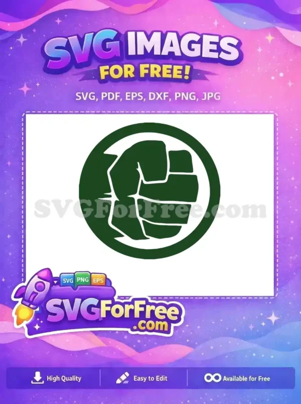Free Clenched Fist Free Green Superhero Hulk Free SVG Free Clenched Fist Free Green Superhero Hulk Free SVG