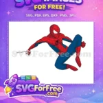 Free Webbed Suit Free Bandaged Hand Spiderman Free SVG - Instant Download