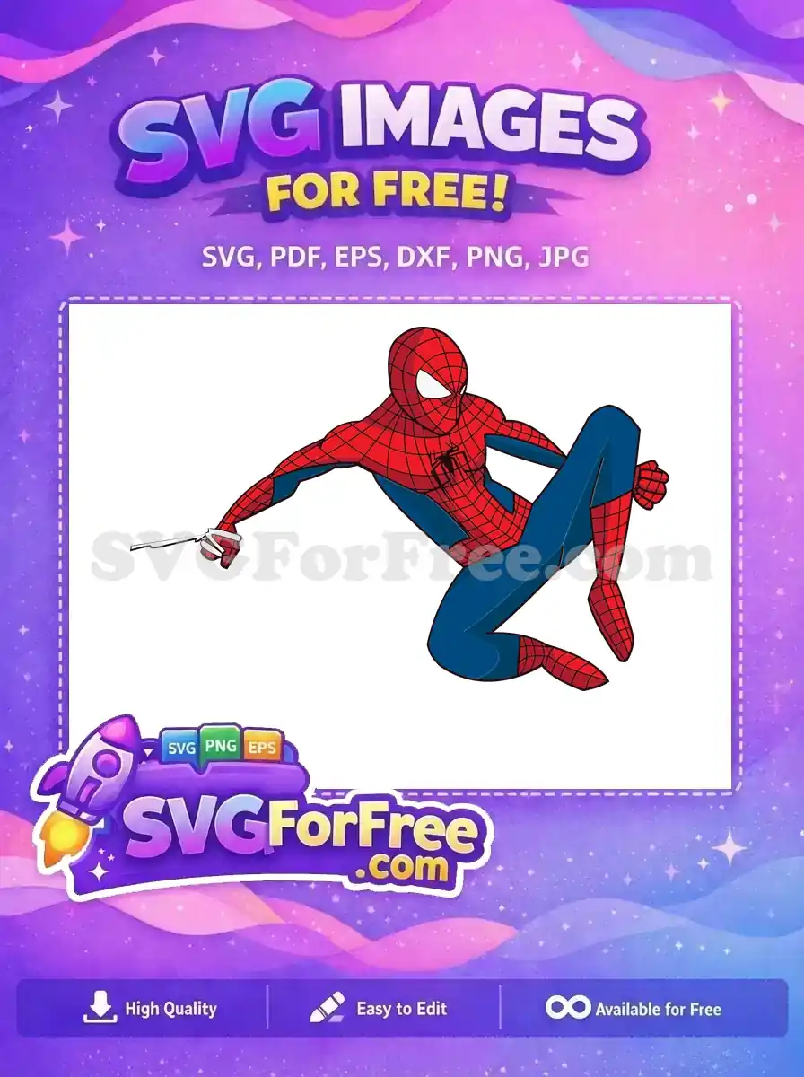 Free Webbed Suit Free Bandaged Hand Spiderman Free SVG