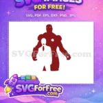 Free Armored Superhero Free Businessman Silhouette Superhero Free SVG - Instant Download